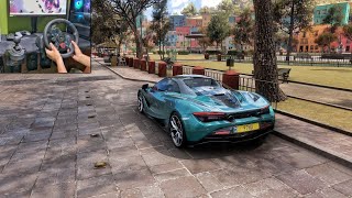 McLaren 720s - Forza Horizon 5 | Logitech g29 Gameplay