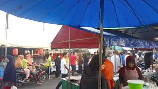 Jejak Melayu: Menara (Narathiwat) - Suasana pasar Ramadhan di Bandar Narathiwat 27 Ramadhan 1440