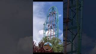 🎢 The World’s TALLEST Drop Tower - ZUMANJARO #shorts #rollercoaster