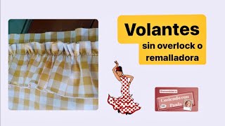 🟢💃🏼 Aprende a poner cabecilla en volantes de flamenca SIN REMALLADORA