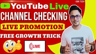 Live Channel Checking | Live Channel Promotion | Free Promotion |Free Subscribers