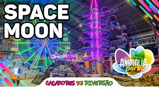 Bora curtir uma VOLTINHA na SPACE MOON do Animália Park? | Caçadores de Diversão