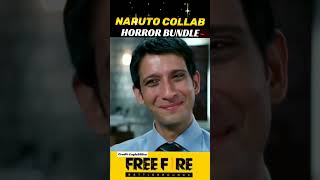 Top 3 Naruto collaboration horror bundle 😱🔥|| #shorts #freefire #viral #trending