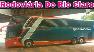 Rodoviária De Rio Claro-SP | Movimentação Dás Máquinas Do Sudeste