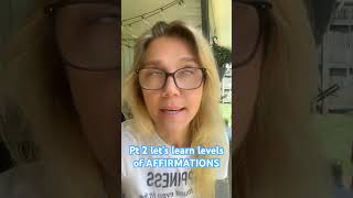 Pt 2 let’s learn levels of AFFIRMATIONS #viral #manifest #youtubeshorts #everyone #love #energy