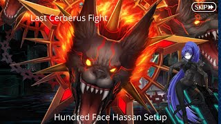 [FGO NA] Atlantis Cerberus Last Fight - Hundred Face Hassan Setup