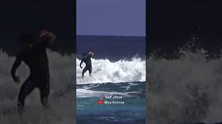 Gabriel Medina showing his backhand power attack #surfcircus #wsl #gabrielmedina #margaretriver