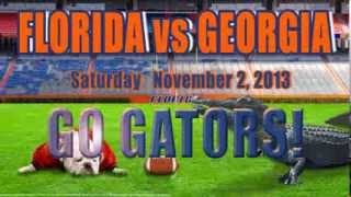 Florida Gators vs Georgia Bulldogs 2013