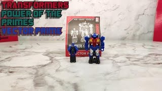 Вектор Прайм/Vector Prime, трансформер, обзор фигурки, Power Of The Primes.