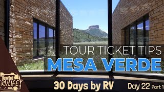 Tips for Mesa Verde Tour Tickets - Finding Wine in Colorado - 30 Day Family RV Road Trip VLOG Day22