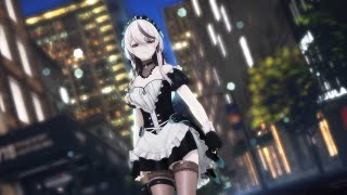 【スノブレMMD】WiggleWiggle チェルノ