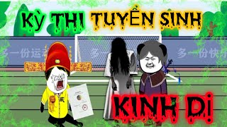 gấu kinh dị : kỳ thi tuyển sinh kinh dị | phim hoạt hình gấu hài hước kinh dị