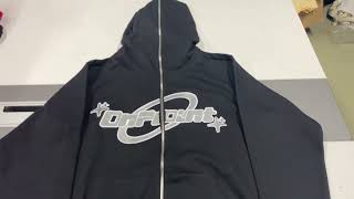 Custom Puff Print Zip Hoodie,Custom Embroidery Cotton Hoodie,Wholesale Hoodie Manufacturer China