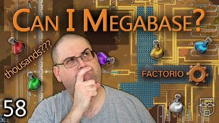 Factorio - Can I Megabase? - Livestream 58 - Feeding yellow/utility science