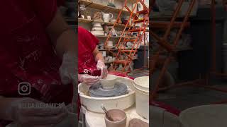 🥣 making breakfast bowls on the pottery wheel