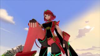 Pyra/Mythra (Smash Ultimate) Handstomp Animation