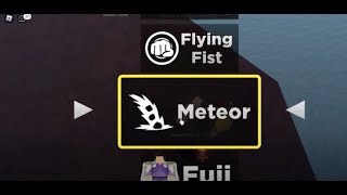 ABX - I got new ability (Meteor) - Roblox