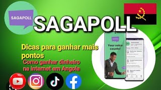 SAGAPOLL - Como ganhar mais pontos // Como ganhar dinheiro na Internet em 2023 // Rivaldo Hebreu