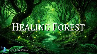 HEALING FOREST AMBIENCE | 369Hz + 639Hz Cleans the Aura and Space | Attract Prosperity, Love & Luck