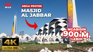 Wajah Terbaru MASJID AL-JABBAR, Masjid Megah menghabiskan 900MILIAR lebih!! | #ERWALK4K