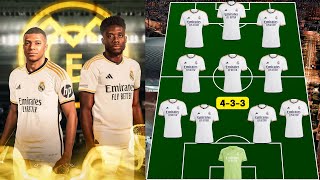 Real Madrid Mbappe , Davies / Unbelievable Transmission of New Dostar