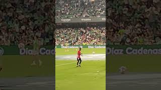 Chiquinho!! Calentamiento en la previa del partido contra el Betis!Betis-Mallorca. 23-09-24 #futbol