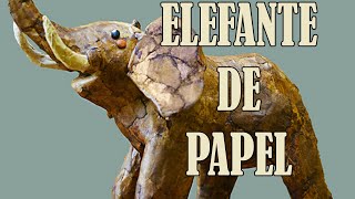 Cómo hacer un elefante de papel