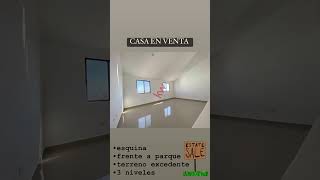 Casa en venta 3 Niveles en esquina con terreno excedente frente al parque$3,650,000 Altrysa,García