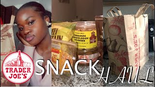 TRADER JOE'S SNACK HAUL& TASTE TEST|COLLEDE EDITION|CURRYTWINS