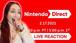 Feb 2021 Nintendo Direct NintendoFanGirl LIVE REACTION