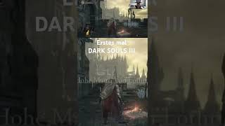 Erstes mal DARK SOULS III #gaming #darksouls #games #gameplay #darksouls3 #hard #shorts #noob #game