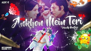 Aankhon Mein Teri ❤️ Bgmi Velocity Motage ❤️ #bgmi #shahrukhkhan #montage #sync #SenSye