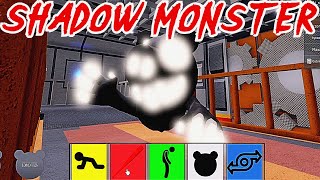 ROBLOX PIGGY MYSTERIOUS BEING aka "SHADOW MONSTER" BADGE JUMPSCARE AND MORPH