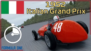 Alberto Ascari Pole Lap | 1952 Italian Grand Prix