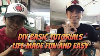 DIY TUTORIALS Episode 1 and 2 - CHARGE and BAG