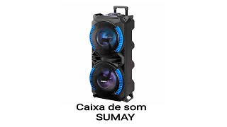 CAIXA DE SOM sumay TODA MODIFICADA DE 400 WATTS