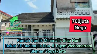 Dijual Rumah Siap Huni Dekat SD Budimulia Dua Jl Tajem Wedomartani Ngemplak Sleman Yogyakarta