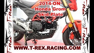 T-Rex Racing 2014-On Honda Grom, MSX25 Skid Plate