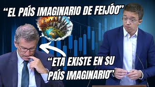 ÍÑIGO ERREJÓN DEJA EN FUERA DE JUEGO A FEIJÓO: "EN SU PAÍS IMAGINARIO SIGUE EXISTENDO ETA"