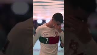 Lágrimas del bicho Cristino Ronaldo tras quedar eliminados del mundial