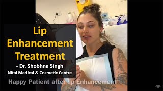 Happy Patient Review After Lip Enhancement Treatment | Before & After | Nitai Cosmetics