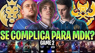 SE COMPLICA LA SERIE PARA MAD LIONS KOI DE ELYOYA? | MDK vs GAM Game 2 SWISS STAGE WORLDS 2024 LVP