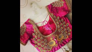 very beautiful aari work blouse design 2022ki latest aari work blouse design for wedding #new