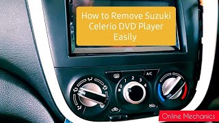 How to remove DVD player | Suzuki Celerio , Celerio X | Online Mechanics