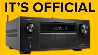 IT'S OFFICIAL! Denon Launches FULL SUITE of 8K AVR's