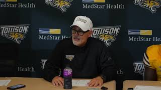 Full Press Conference Following Towson Football's Victory Over Morgan State