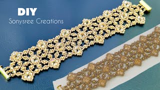 Firework Bracelet || How to Make Beaded Bracelet || Sonysree Creations Beaded Bracelet