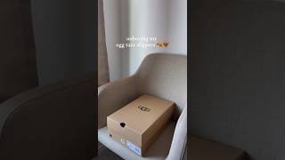 unboxing my ugg tazz slippers 🤎 #ootd #unboxing #uggs #shoes