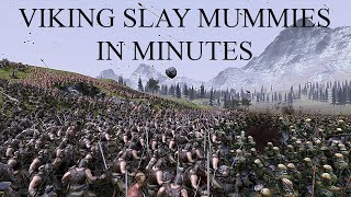 VIKINGS SLAY MUMMIES IN MINUTES | ULTIMATE EPIC BATTLE SIMULATOR