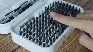 Kingsdun 130 in 1 Precise Screwdriver Set Update Grade 117in1 Multi-function Screwdriver Bits Set